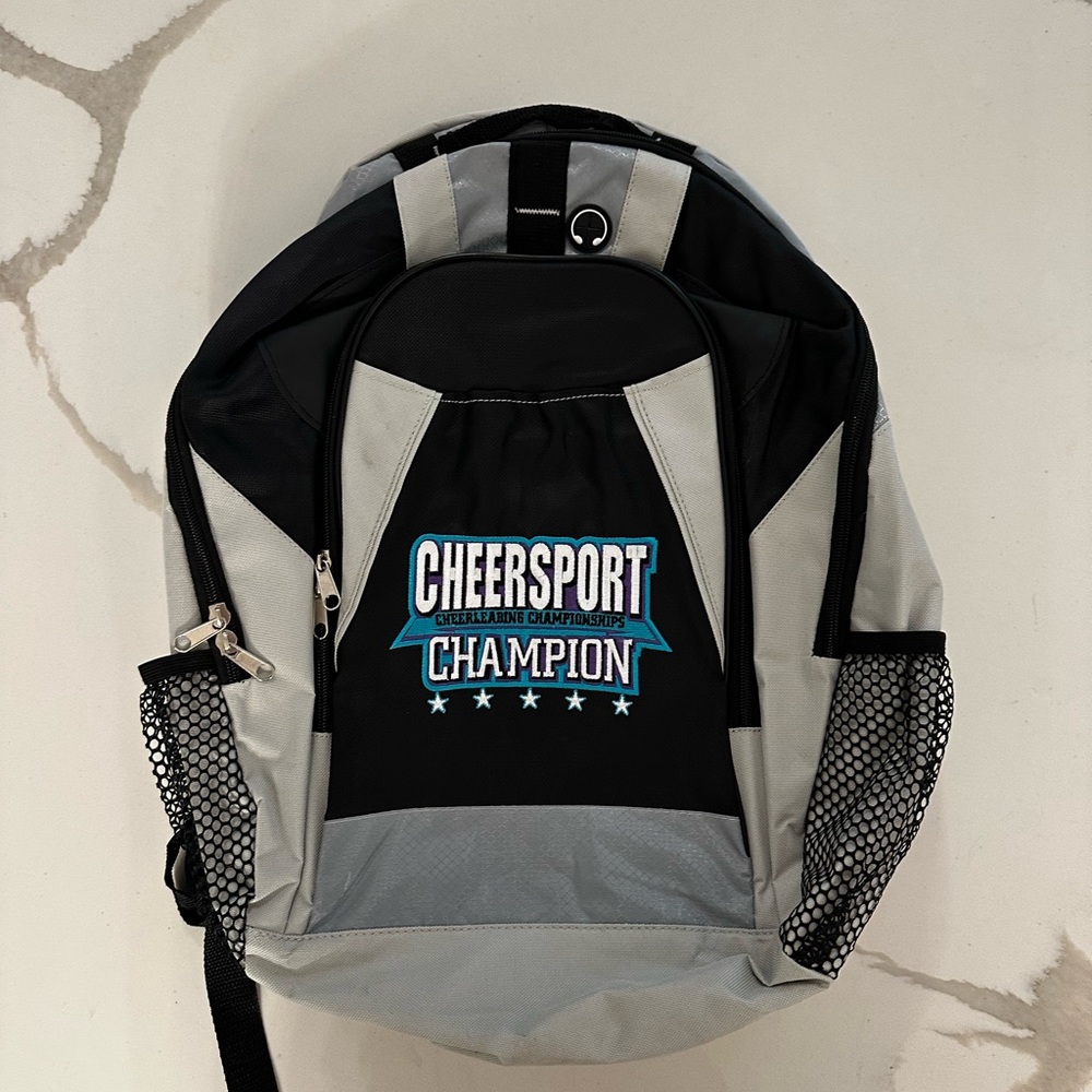 Cheersport Champion Black & Gray Cheer Backpack